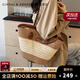 CinvaiKrose包包女包草編包休閑大容量托特包2025新款單肩編織包生日禮物 卡其色