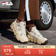 FILA 斐樂(lè )帕尼尼官方女鞋復古運動(dòng)鞋籃球鞋秋季休閑鞋面包鞋老爹鞋