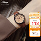 迪士尼（Disney）手表女款簡(jiǎn)約氣質(zhì)ins風(fēng)帶日歷防水小棕表中學(xué)生女士手表MK-11633K