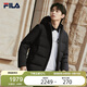 FILA 斐樂(lè )官方男士羽絨服鴨絨2025秋冬基礎休閑舒適保暖連帽上衣