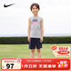 NIKE 耐克小童裝男童背心短褲2件套夏季兒童無(wú)袖T恤短褲運動(dòng)套裝