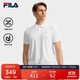 FILA 斐樂(lè )官方黃景瑜同款領(lǐng)航POLO運動(dòng)短袖T恤休閑涼感男子針織POLO衫