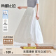 尚都比拉高級感純棉度假風(fēng)A字半身裙女夏遮肉顯瘦鏤空傘裙松緊高腰中長(cháng)裙