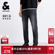 杰克·瓊斯（JACK&JONES） 男裝秋季牛仔褲修身版型時(shí)尚雙側插袋零錢(qián)袋皮標長(cháng)褲225332072