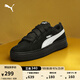 彪馬（PUMA）【厚底鞋】增高松糕鞋女子休閑板鞋PLATFORM 404158 黑色-白-02 38