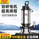 德力西潛水泵220v家用小型清污水泵高揚程抽水泵大流量農用灌溉泵清水泵 不銹鋼清水泵350w-1寸-5米線(xiàn)裸機