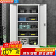世紀兆輝工具柜工廠(chǎng)車(chē)間重型工具柜儲物柜零件柜工具存放柜 灰白五層