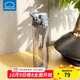 樂(lè )扣樂(lè )扣（LOCK&LOCK）人魚(yú)線(xiàn)塑料運動(dòng)水杯夏天便攜水壺帶刻度提手男女水杯子700ML灰色