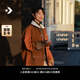 匡威（Converse）官方春日男女拼接感翻領(lǐng)襯衫巴恩風(fēng)穿搭外套10026550 10026550-A02 L