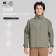 天石戶(hù)外登山徒步男防風(fēng)防潑水G634 天石鵝鎧甲軟殼衣 蒼松綠色 L