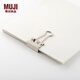 無(wú)印良品（MUJI） 票夾 ND16CC0A 夾子便條夾照片夾 銀色 19mm/24個(gè)