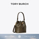 Tory Burch 湯麗柏琦 T MONOGRAM 斜挎水桶可可包TB 168805 黑咖色 200 OS