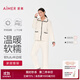愛(ài)慕女睡衣套裝絨款保暖翻領(lǐng)可外穿開(kāi)衫家居服套裝 珍珠白CPB M (165)