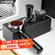 PAKCHOICE咖啡布粉器壓粉器壓粉錘底座意式器具壓粉器三件套咖啡配件套裝