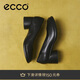 愛(ài)步（ECCO）女正裝 時(shí)尚一腳套女士單鞋 雕塑奢華35系列222493 黑色 37 