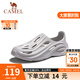 駱駝（CAMEL）男鞋鏤空運(yùn)動(dòng)涼鞋 軟底時(shí)尚洞洞鞋 沙灘戶外洞洞鞋拖鞋【新款】 G13M834091灰色  偏小一碼 43