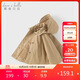 戴維貝拉女童外套秋裝兒童連帽斗篷小童洋氣披肩外出披風(fēng)