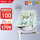 REEBABY啟睿pro通風(fēng)版兒童安全座椅0-12嬰兒車載360度全齡i-Size/E1認(rèn)證