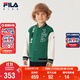 FILA斐樂(lè )兒童童裝外套2025年秋季男童小童休閑寬松排扣棒球服