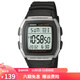 卡西歐（CASIO）手表 復古防水學(xué)生電子表男女情侶夜光f91w小方塊 W-96H-1A