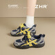 ZHR登山鞋女戶(hù)外徒步運動(dòng)鞋女輕便厚底增高休閑女鞋 JI23 藍色 36
