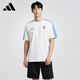 阿迪達斯（adidas）男 足球系列 REAL ICON TEE 皇家馬德里休閑文化衫 JN3064  2XL