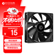 ID-COOLING(酷凜) 12CM機箱風(fēng)扇 4PIN接口 PWM溫控 黑色無(wú)光 適用240/360水冷 風(fēng)冷散熱器改裝  XF-120-K
