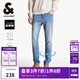 杰克·瓊斯（JACK&JONES）男裝秋冬季牛仔褲男彈力修身褲子男百搭男褲休閑男士牛仔褲四季款 E39 牛仔藍 31 175 W31/L30