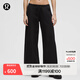 lululemon丨Plush Fleece 女士拉絨低腰闊腿褲 LW5HA8S 黑色 M