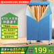 艾美特（AIRMATE）干衣機烘干機家用布罩類(lèi)雙層大容量柜式干衣智能定時(shí)機嬰兒衣物內衣烘干30斤承重防水阻燃主機 HG12-K5【雙層大容量】 470L