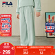 FILA【抗菌功能】斐樂(lè )兒童童裝2025年冬季女童中大童加絨長(cháng)褲