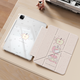 RBP適用2025款ipad11/10代11寸平板3Y折保護殼套亞克力質(zhì)感四周氣囊防彎抗摔多角度帶筆槽-環(huán)星粉咪