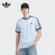 阿迪達斯 （adidas）三葉草 男女款 3-STRIPES TEE短袖JN7018 L