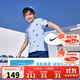 NIKE3BRAND 耐克吸濕透氣短T+短褲2件套25年夏季男女童滿(mǎn)印彈力套裝
