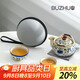 不拙汝窯戶(hù)外旅行茶具套裝便攜式旅游茶具快客杯青花瓷明德手抓壺2杯