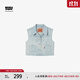 Levi's【商場(chǎng)同款好價(jià)秒殺】李維斯女士美式牛仔馬甲背心003XP 薄霧藍 S