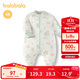 巴拉巴拉嬰兒睡袋寶寶兒童防踢被新生兒全棉柔軟舒適滿(mǎn)印清新209325181202