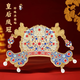 NEW LOOK北京故宮文創(chuàng  )紀念品鳳冠金屬冰箱中國城市旅游伴手禮國風(fēng)創(chuàng  )意禮物 北京故宮文創(chuàng  )紀念品皇后鳳冠1個(gè)
