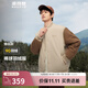 波司登（BOSIDENG）輕薄羽絨服男女情侶款短款90絨寬松休閑保暖街頭潮流棒球服外套 埃爾沙7662 L 170/92A