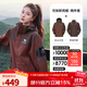 駱駝（CAMEL）三合一沖鋒衣男女新款戶(hù)外防暴雨防風(fēng)登山服進(jìn)藏外套AK80 A34CATR808，紅木棕/磚石褐，男女同款 M