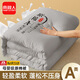 南極人（Nanjiren）春秋被子1.5x2米單人薄被子四季通用被芯加厚被褥學(xué)生宿舍空調被 親膚原棉被-灰色【A類(lèi)可裸睡】 150x200cm約4斤 春秋被