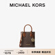 MICHAEL KORS邁克高仕 MK 經(jīng)典款 Mercer 迷你托特包 深棕/橡果棕 200 迷你