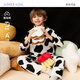愛(ài)慕兒童（AIMER KIDS）慕斯絨絨海島絨家居服套裝男女童冬季睡衣絨絨小奶牛170