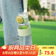 樂(lè )扣樂(lè )扣（LOCK&LOCK）夏季雙飲塑料運動(dòng)水杯帶吸管提手戶(hù)外水壺便攜男女杯子綠色1L
