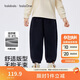 巴拉巴拉balaOne童裝兒童褲子2025秋冬裝男女童加絨長(cháng)褲親子209425108205