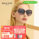 BOLON暴龍眼鏡女偏光太陽(yáng)鏡顯臉小高級感開(kāi)車(chē)戶(hù)外旅行墨鏡情人節禮物 BL5028C11框透灰粉漸進(jìn)/片灰漸進(jìn)