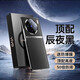適用vivox200ultra手機殼x100ultra新款x200pro熊貓2025真皮x200s 頂奢款【辰夜黑】頂配手感不沾指紋軍工防摔 vivo X200 Ultra