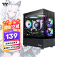 Thermaltake（Tt）鋼影 透S240 海景房機(jī)箱 電腦主機(jī) 黑色（M-ATX主板/支持240水冷/270°全景/7風(fēng)扇位/4080顯卡）