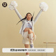 lululemon丨Scuba 女士拉鏈連帽衫 LW3KAMS 雜色超淺灰 S /6