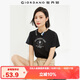 佐丹奴 女裝T恤 棉質(zhì)針織大象的日常印花圓領(lǐng)短袖 13394204 黑